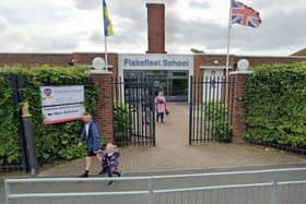 A new roof could be on the cards for Flakefleet Primary School (image: Google)