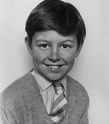 Chris Lowe of the Pet Shop Boys. The former Arnold School pupil, who grew up in Blackpool, is pictured here at the age of 11