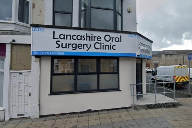 Lancashire Oral Surgery Clinic on Cookson Street, Blackpool, has a 4.8 out of 5 rating from 13 Google reviews