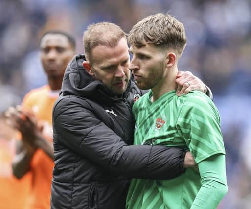 Blackpool fell short on the final day of the season.