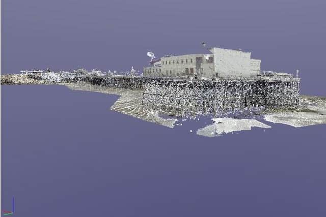 A 3D image of North Pier is helping to prioritise repairs