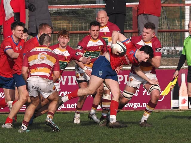 Fylde defeated Sheffield by one point at the Woodlands last weekend Picture: Chris Farrow/Fylde RFC