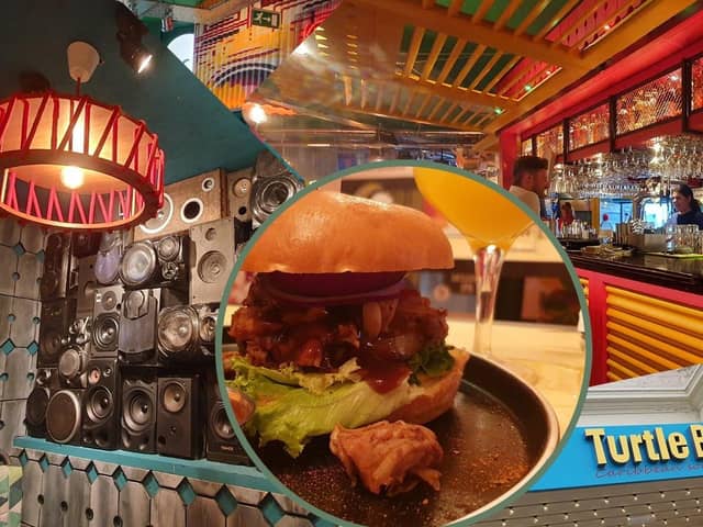 Inside Turtle Bay, Blackpool