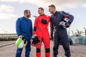 Top Gear is not set to return for the forseeable future following a crash involving Freddie Flintoff. Image: BBC