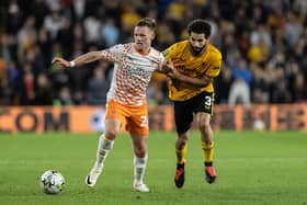 Blackpool were only able to have 28 percent of possession against Wolves, with the Premier League dominating.