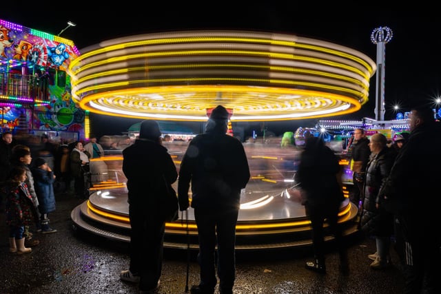 The event was held yesterday (Sunday) to mark Bonfire night