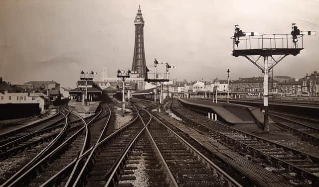 The rails which meant holiday happiness for millions lay vacant. This was November 5 1964, just days after the station closed for good