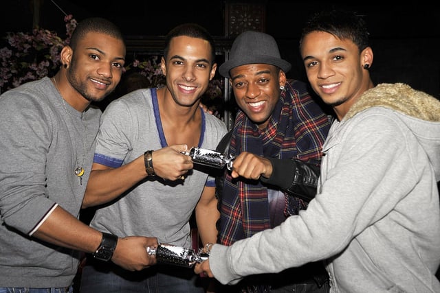 JLS at the Rock FM Jingle Ball at the Paradise Room, Blackpool Pleasure Beach