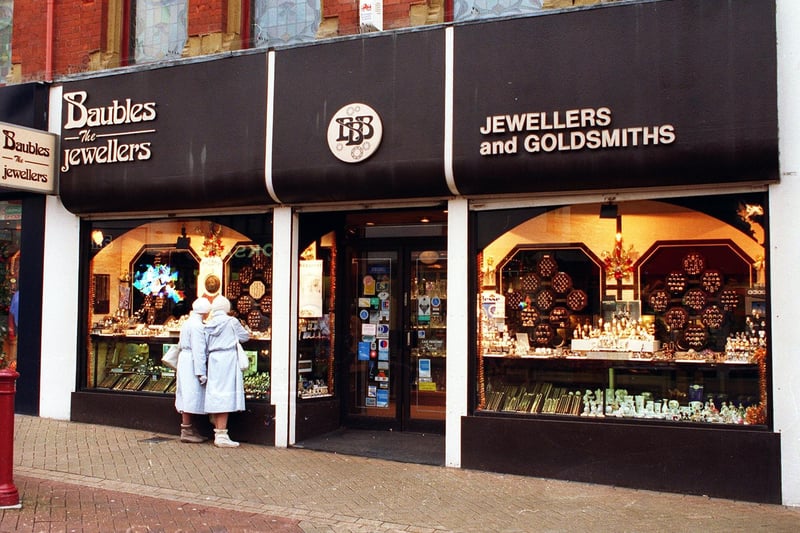 Baubles Jewellers, Church Street, 1996