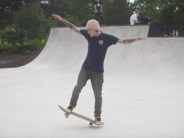 Opening of the new skate park in Stanley Park