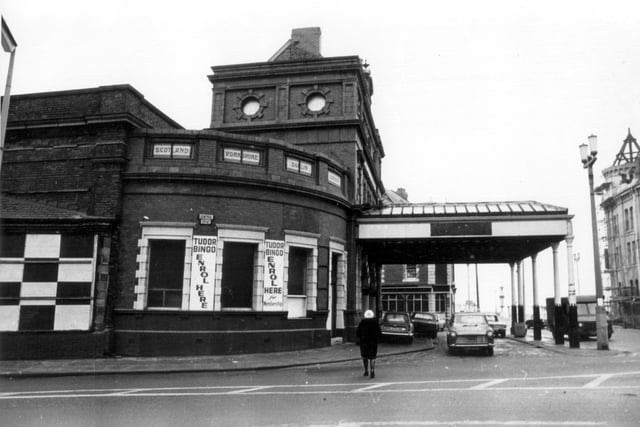 In 1974 Central Station (seen here) and the Palatine Hotel (on the right) came down to make way for Coral Island which opened in 1978