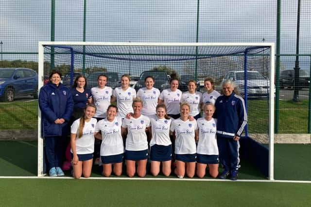 Fylde Hockey Club Ladies' first team made a winning start to the second half of their season Picture: FYLDE HC