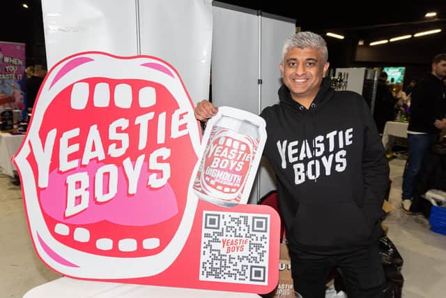 Nilesh Parmar from Yeastie Boys at the StayBlackpool Tradeshow in the Olympia Room at the Winter Gardens, Blackpool. Photo: Kelvin Stuttard