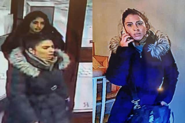 Detectives want to speak to these two women after pensioners were targeted by thieves in Preston and Lytham (Credit: Lancashire Police)