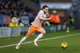 Matthew Pennington has not played for Blackpool for the last few matches. He is a doubt to face Nottingham Forest. (Photographer Andrew Kearns / CameraSport)