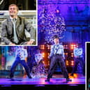 Main image: Danny Hatchard is in the centre. Left inset: Bill Ward. Right inset: Jake Quickenden.