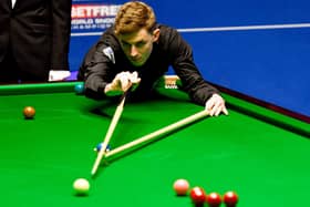 James Cahill was beaten in qualifying for this year's Cazoo World Snooker Championship Picture: George Wood/Getty Images