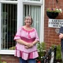 Tina Kift and Jamie Tonner at Layton Community House