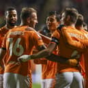 Blackpool are hoping for a swift return to the Championship. The (Photographer Lee Parker/CameraSport)