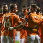 Blackpool have a contract situation to address at the end of the season. The Seasiders could lose more than a starting squad. (Photographer Lee Parker/CameraSport)