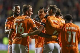 Blackpool are hoping for a swift return to the Championship. The (Photographer Lee Parker/CameraSport)