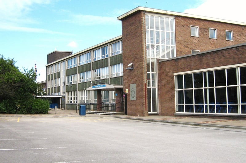 Collegiate High School, Blackpool in 2013. By 2014 the school had merged with Bispham High School to form Blackpool Aspire Academy. The building was pulled down and a new school was built on Blackpool Old Road