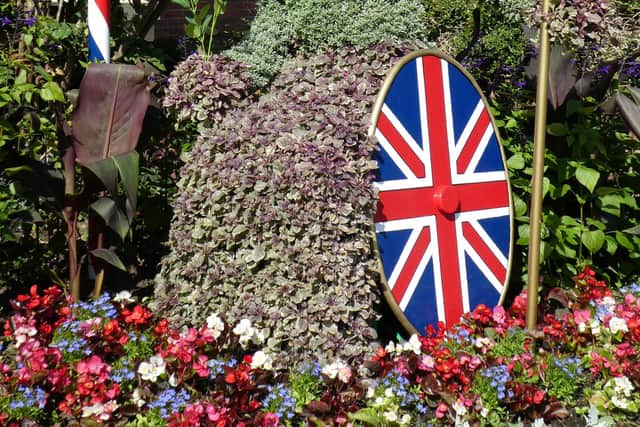 Lytham In Bloom's Britannia figure has been placed at a prominent town centre site next to the Assembly Rooms