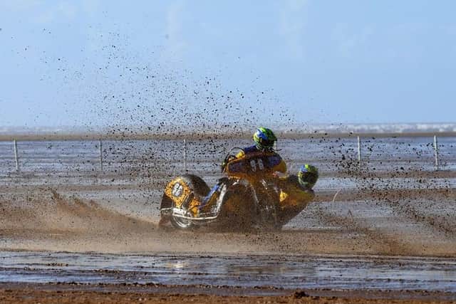 Action from he Fylde Sandmasters event on its debut on St Annes beach last year