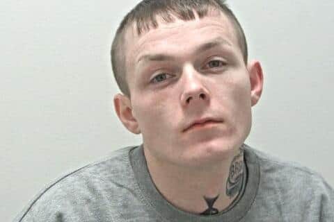 Lee Barr is wanted on recall to prison (Credit: Lancashire Police)