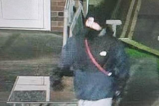 Police want to speak to this man following a burglary at Blackpool Victoria Hospital (Credit: Google)