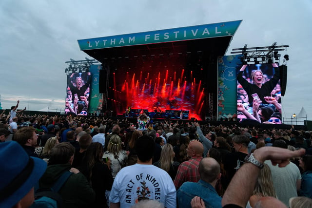 The Strokes headlined one of only two UK shows this summer at Lytham Festival