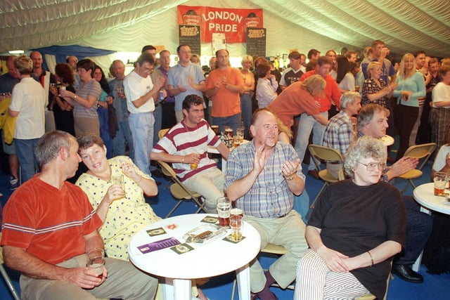 Standing room only at the Saddle in 1998