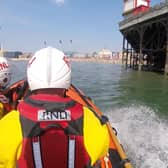 Lifeboat crews in Blackpool were called out seven times in three days (Credit: RNLI Blackpool)