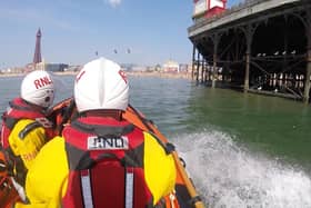 Lifeboat crews in Blackpool were called out seven times in three days (Credit: RNLI Blackpool)