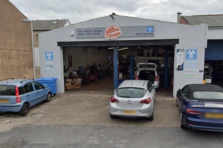 Millins Garage on Henry Street has a 5 out of 5 rating from 53 Google reviews. Telephone 01253 401799