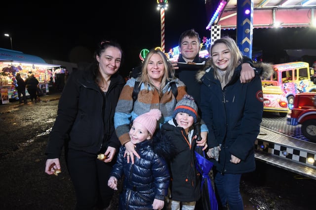Family fun galore at the Lytham Round Table fireworks display at Fylde RUFC.