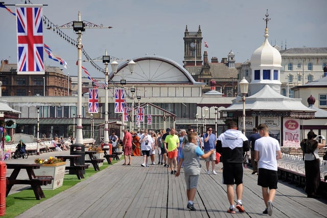 Our wonderful piers all made the top ten with North Pier in 6th place. A favourite with one reviewer who said: "Our favourite pier of the three. Lots of original features and character, especially the tea garden at the end. All the usual fun of the fairground, too."