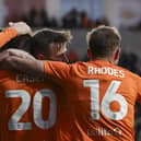 Jordan Rhodes is still a Blackpool player for now (Photographer Lee Parker / CameraSport)