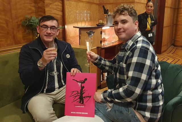 The VIP bar launch coincided with the opening night of Dirty Dancing