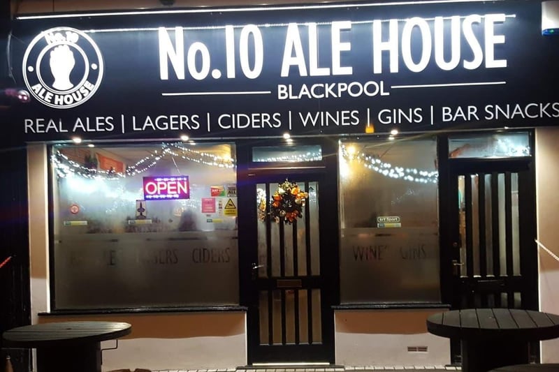 The No 10 Ale House, at 258-260, Whitegate Drive, B;ackpool, has won good reviews for its Thai food,  prepared in the kitchen upstairs.