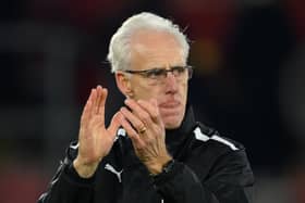 Mick McCarthy, 64 today, takes charge of his first home game as Blackpool boss tonight