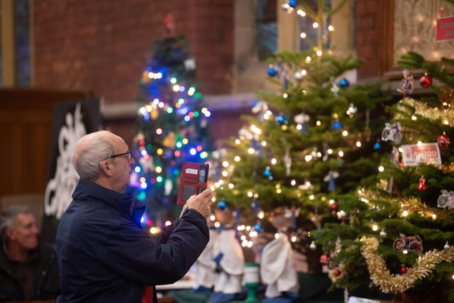 St Annes Parish Church Christmas Tree Festival is open every afternoon until Saturday, December 16.