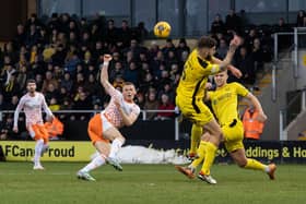 Blackpool were defeated by Burton Albion