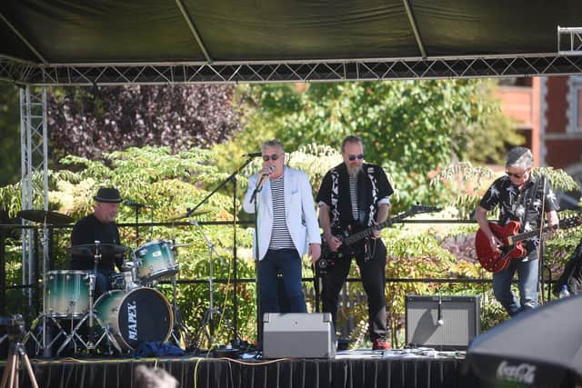A performance on the main stage at last year's St Annes Music Festival.