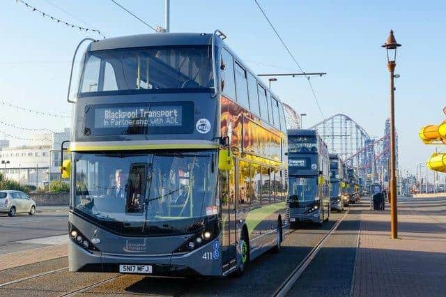 Bus services are being divert away from the promenade today as the Blackpool 10k Fun Run takes place.