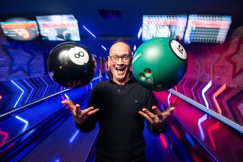 Opening of Walterz Entertainment Centre at Newton Hall Holiday Park. Pictured is Steve Royle.