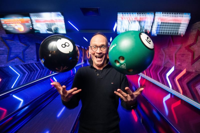 Opening of Walterz Entertainment Centre at Newton Hall Holiday Park. Pictured is Steve Royle.