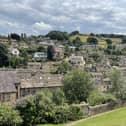 A view over Holmfirth from Victoria Park
