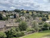 A view over Holmfirth from Victoria Park