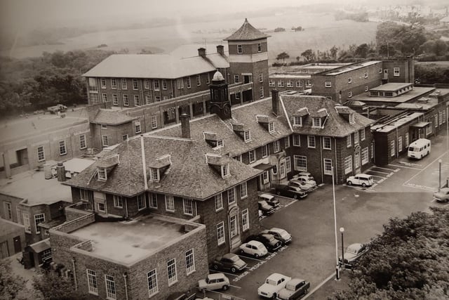 The hospital as it was in 1961